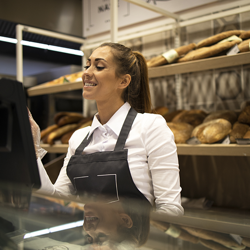 Merand panaderias machinas : Pandería artesanal, Panadería artesanal con varias tiendas, Panadería industrial, Panadería de supermercado