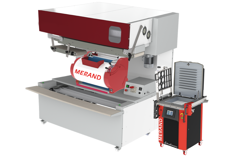 semi-automatic group with moulder and intermediate proofer for bakery