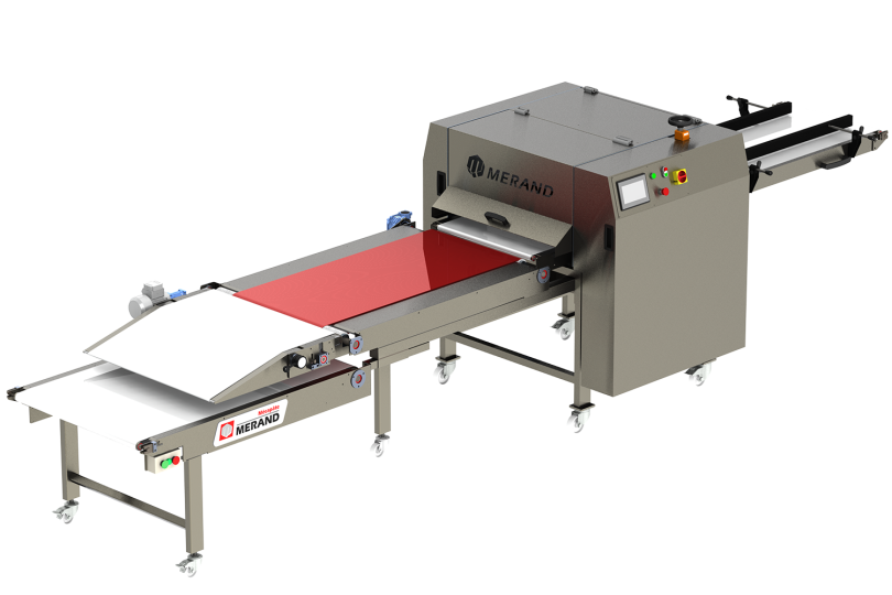 automatic production line for ciabatta focaccia kebab type bread in semi-automatic bakery