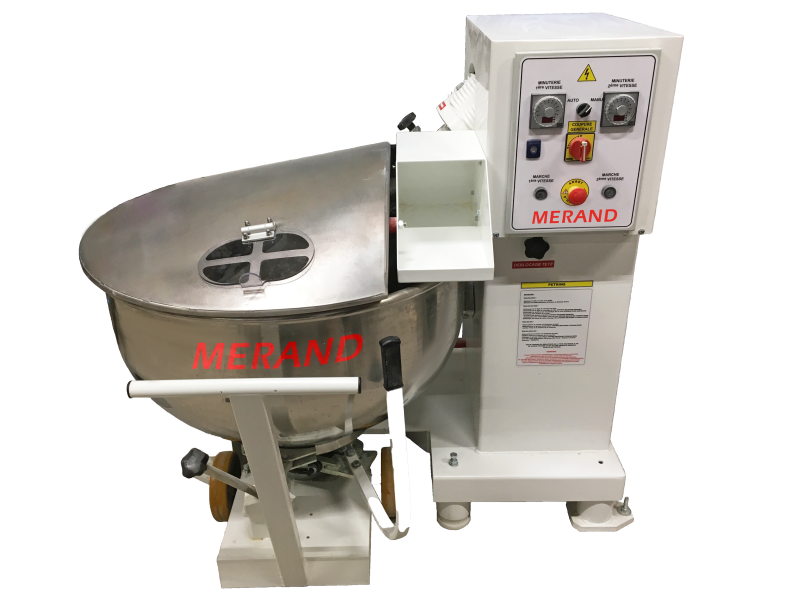 paxo mouv oblique-axis mixer with removable bowl