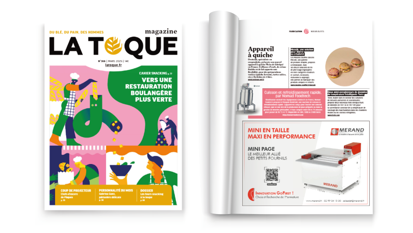Parution dans le magazine La Toque