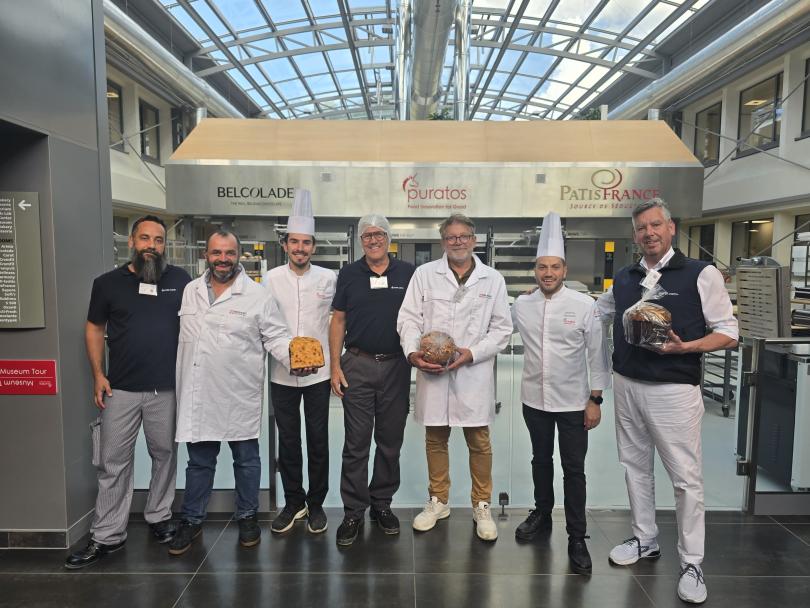 Panettone at Puratos: 3 days of trials