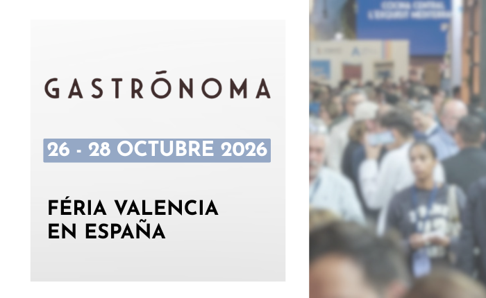 Gastrónoma 2026 : nos équipements de boulangerie exposés à la Feria Valencia