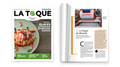 faconneuse tregor dans l'article de presse, magazine la toque