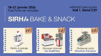 merand participe au sirha bake and snack 2026