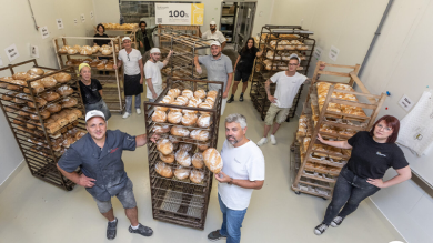 Taller de panadería "Belge et Bio", Bélgica
